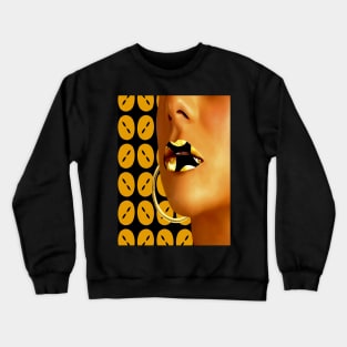 Golden buttons Crewneck Sweatshirt